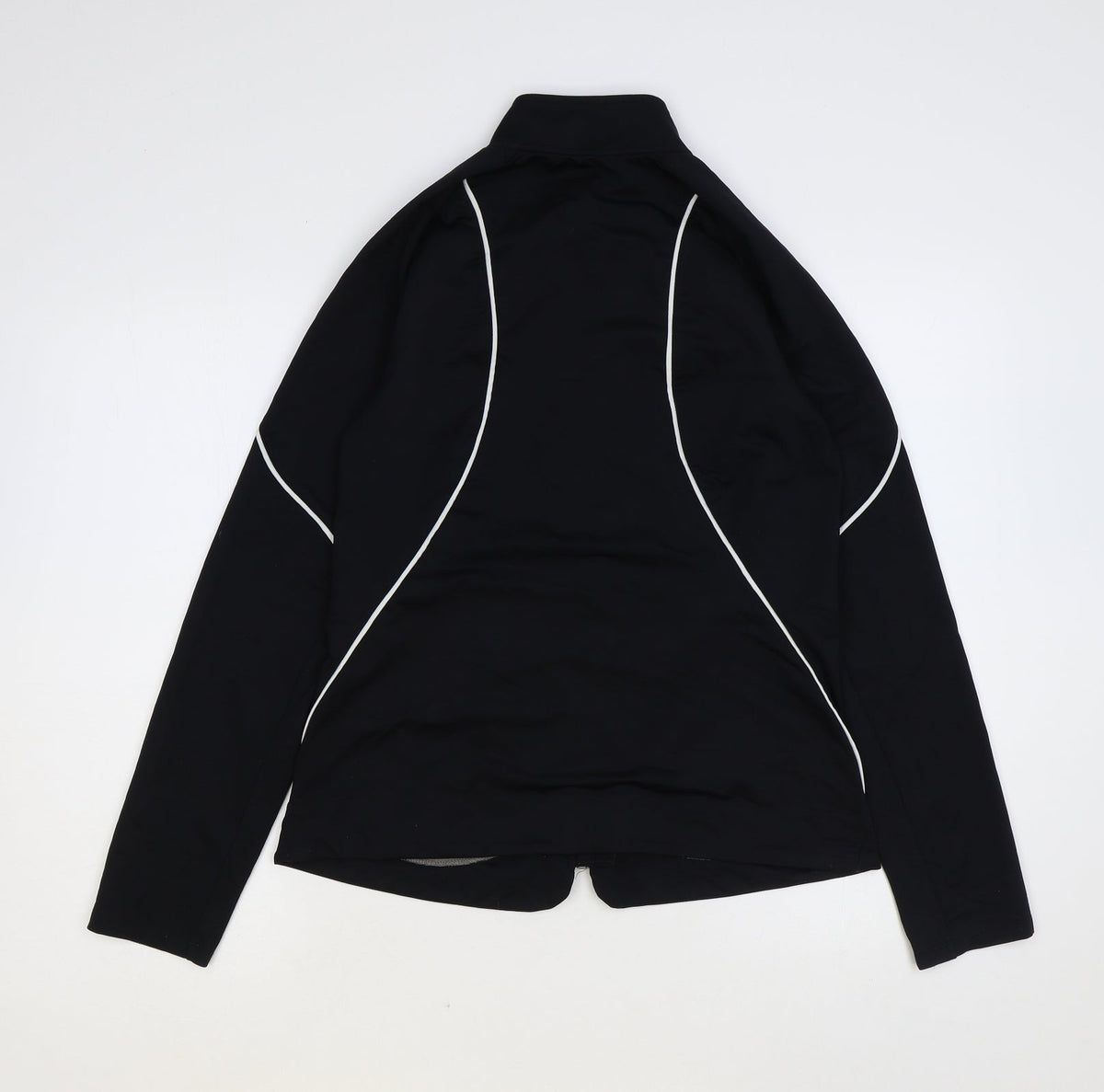 K-Swiss Womens Black Jacket Size 12 Zip