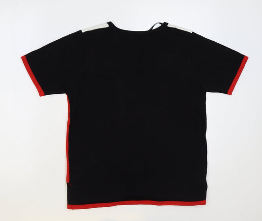 Annabelle Womens Multicoloured Round Neck Acrylic Pullover Jumper Size S