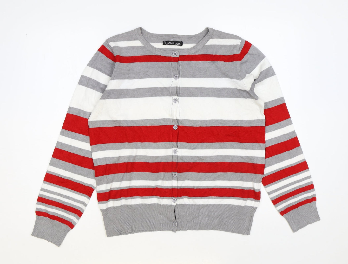Womens UK Size XL Ellie Louise Multicoloured Cardigan Jumper