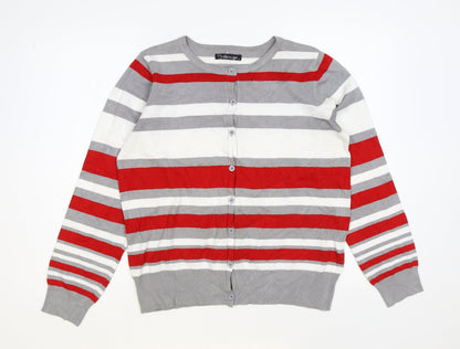 Womens UK Size XL Ellie Louise Multicoloured Cardigan Jumper