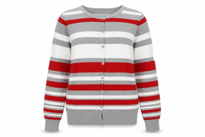 Womens UK Size XL Ellie Louise Multicoloured Cardigan Jumper