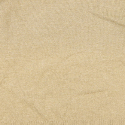 George Womens Brown Round Neck Polyester Pullover Jumper Size M