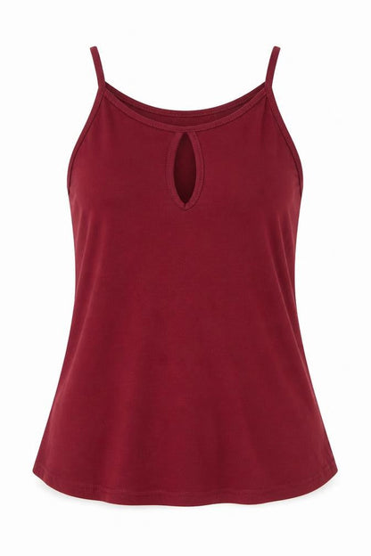Womens UK Size L Preworn Red Basic T-Shirt