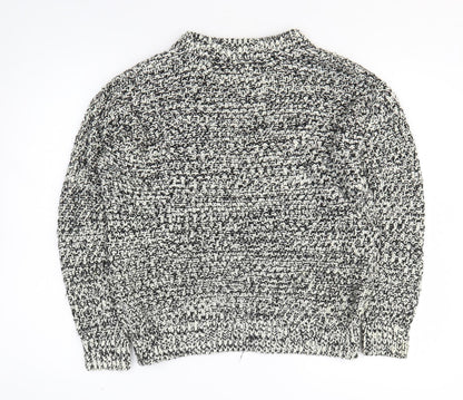 Womens UK Size XS H&M White Pullover Jumper