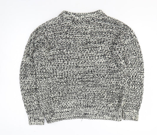 Womens UK Size XS H&M White Pullover Jumper