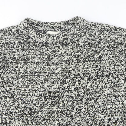 Womens UK Size XS H&M White Pullover Jumper