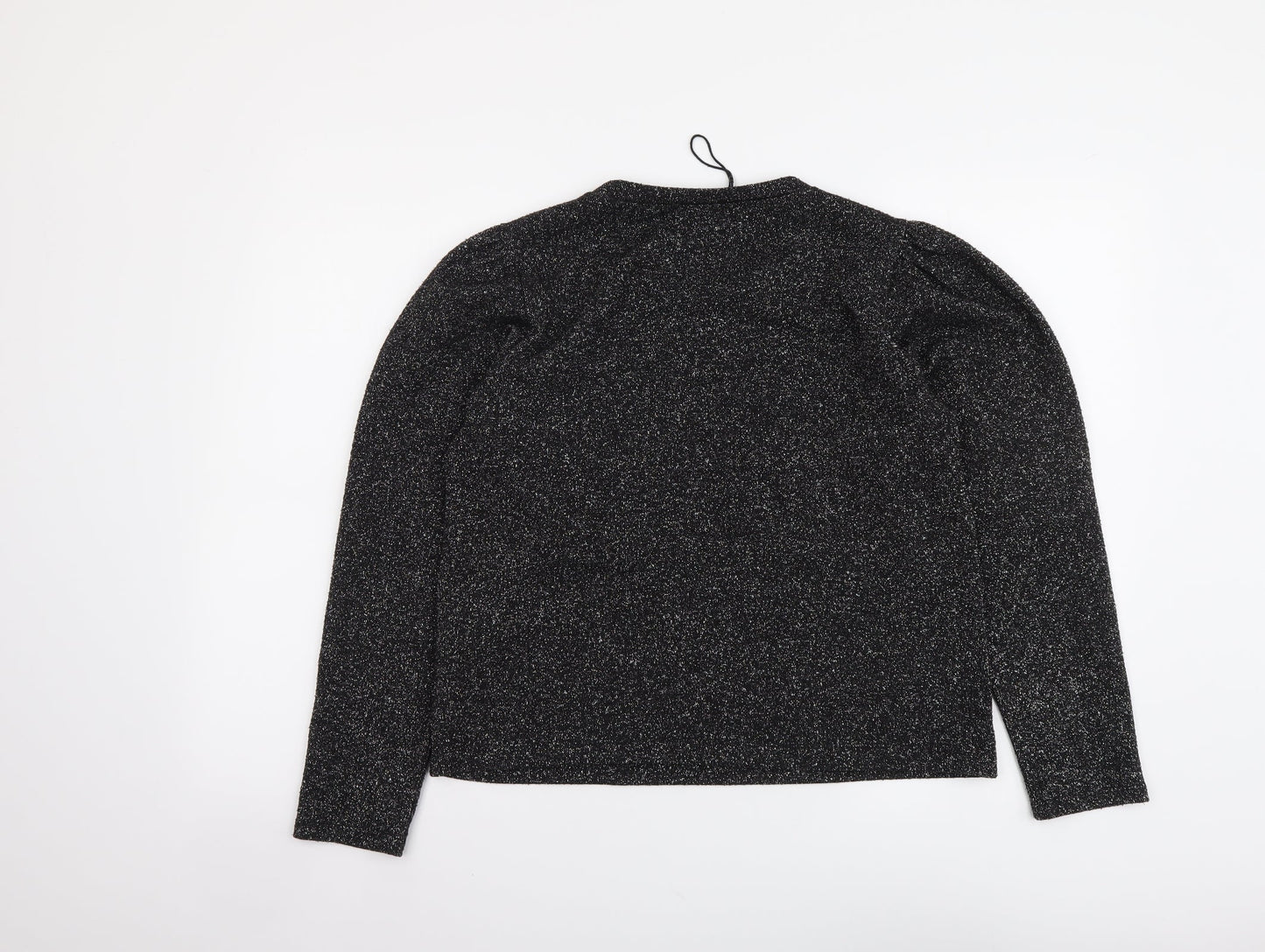 Womens UK Size L Zara Silver Pullover Jumper
