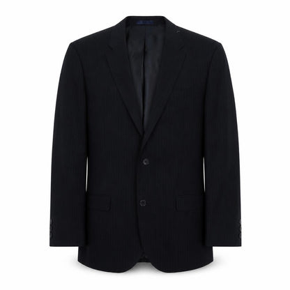 Mens UK Size M B&W Regular Blue Suit Jacket