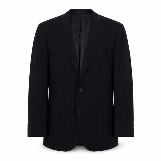 Mens UK Size M B&W Regular Blue Suit Jacket