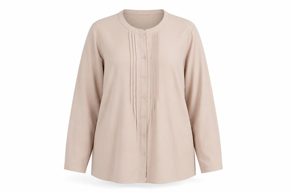 Womens UK Size 18 Marks and Spencer Pink Basic Button-Up