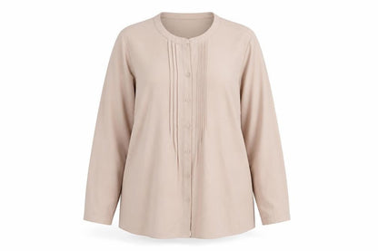 Womens UK Size 18 Marks and Spencer Pink Basic Button-Up