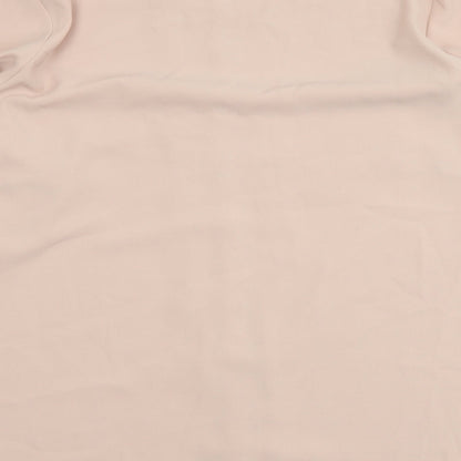 Womens UK Size 18 Marks and Spencer Pink Basic Button-Up