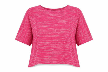 Womens UK Size 14 Saloos Pink Basic Blouse