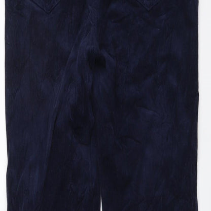 Womens UK Size 8 Marks and Spencer Regular Fit Straight Blue Jeans
