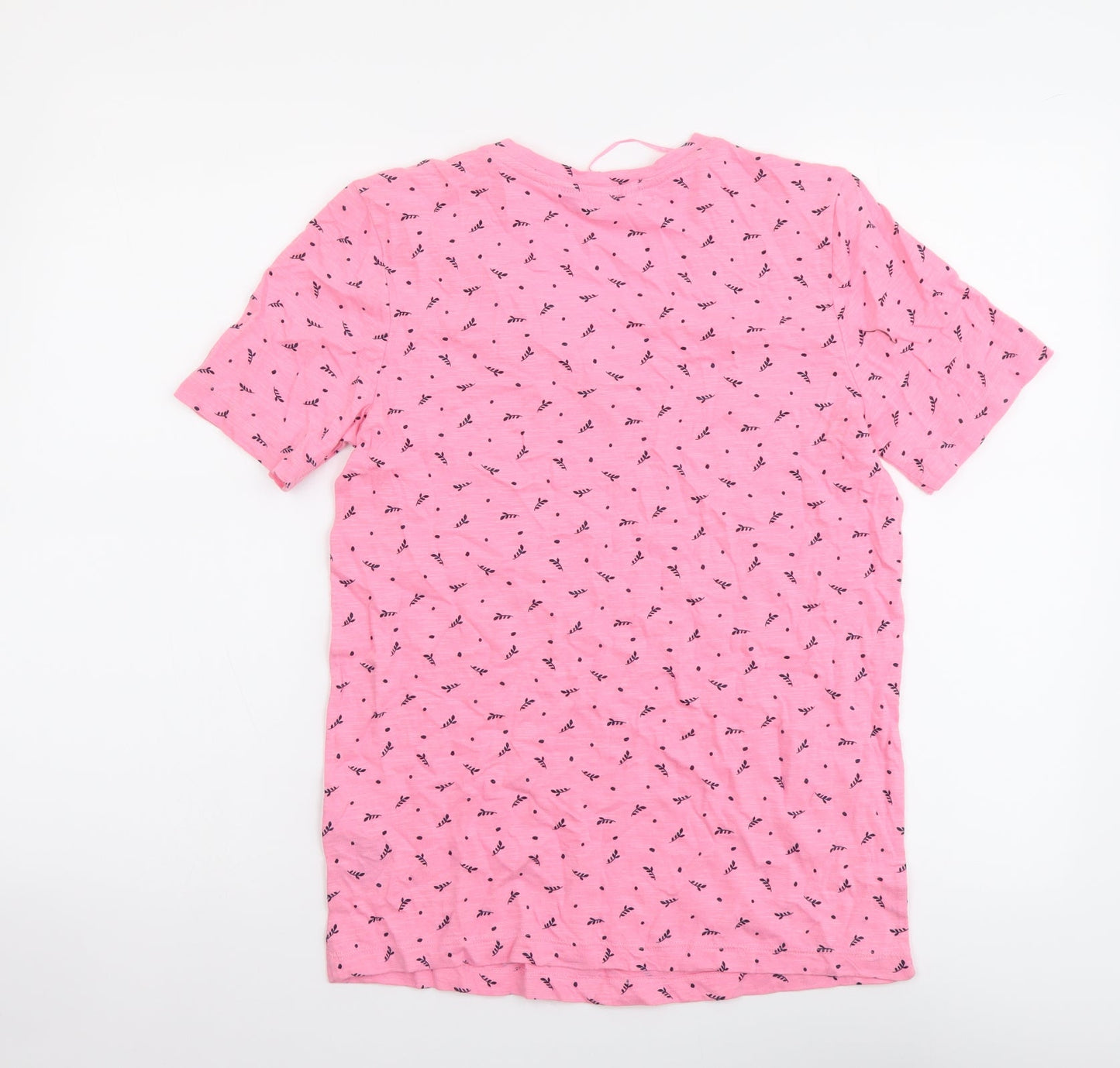 Womens UK Size 6 Marks and Spencer Pink Basic T-Shirt