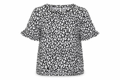 Womens UK Size 6 Marks and Spencer Black Basic Blouse