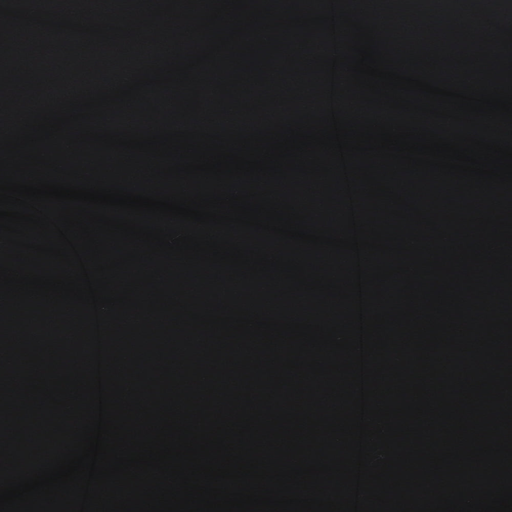 Luxe Womens Black Jacket Blazer Size 16