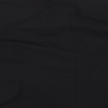 Luxe Womens Black Jacket Blazer Size 16