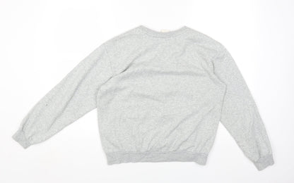 Womens UK Size XS H&M Grey Pullover Jumper