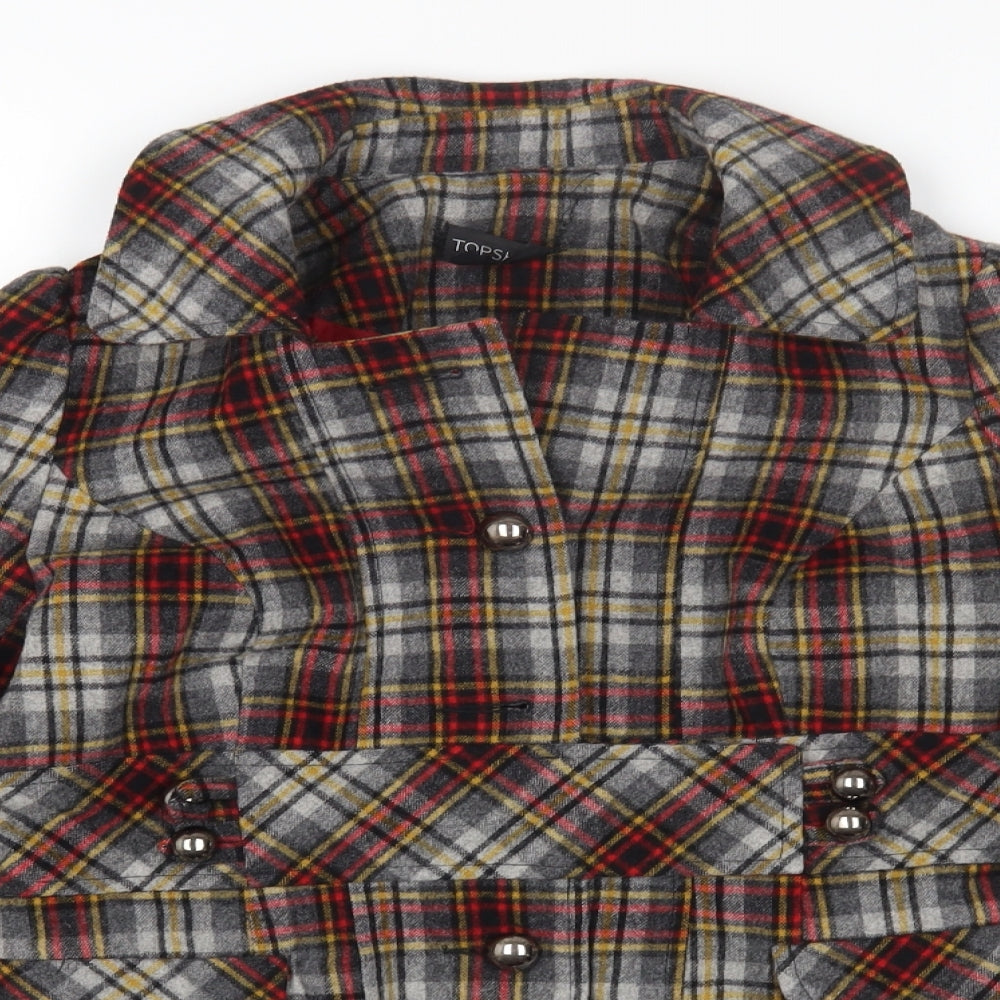 Womens UK Size 8 Topshop Multicoloured Jacket