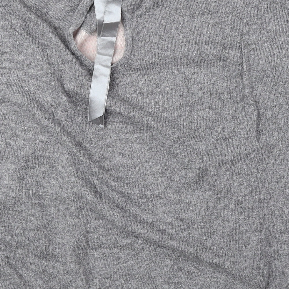 Womens UK Size 12 New Look Grey Pullover Jumper