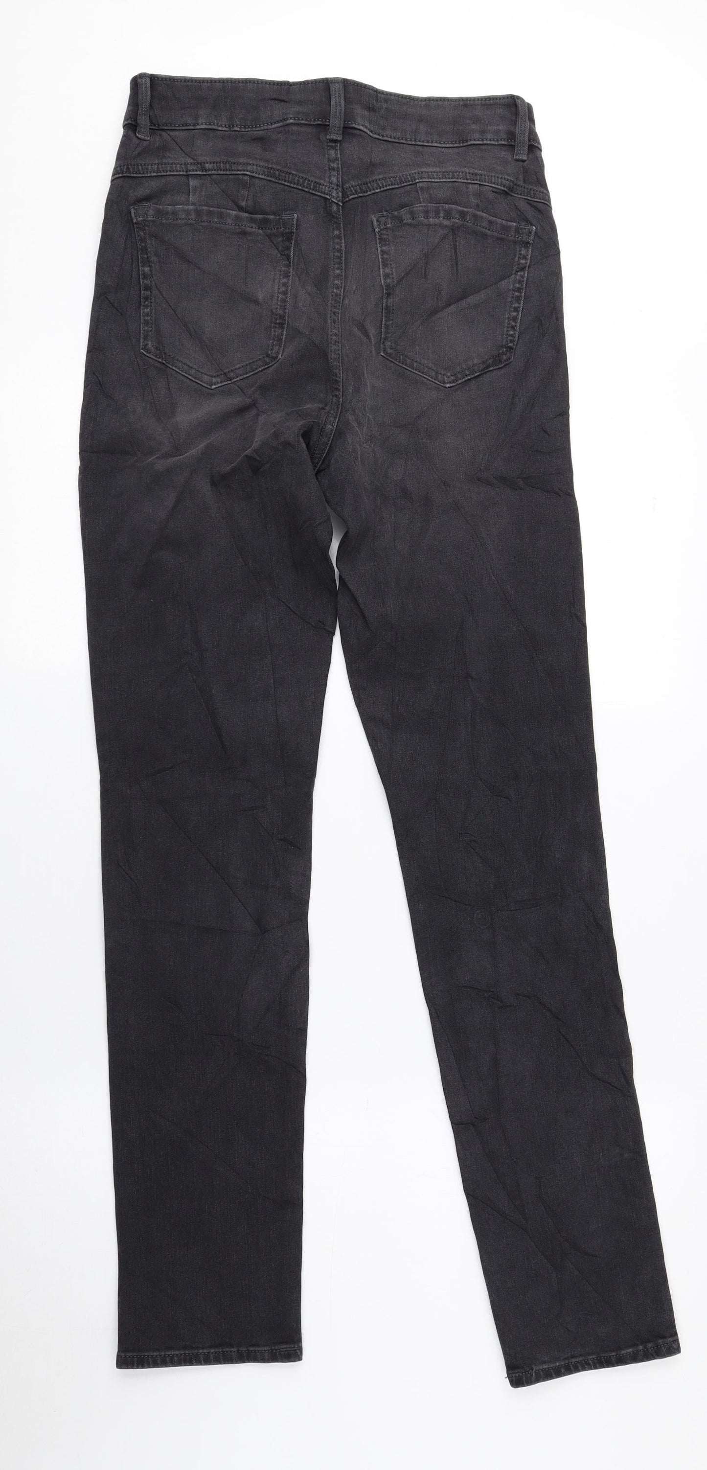 Womens UK Size 10 Marks and Spencer Regular Fit Skinny Grey Jeans