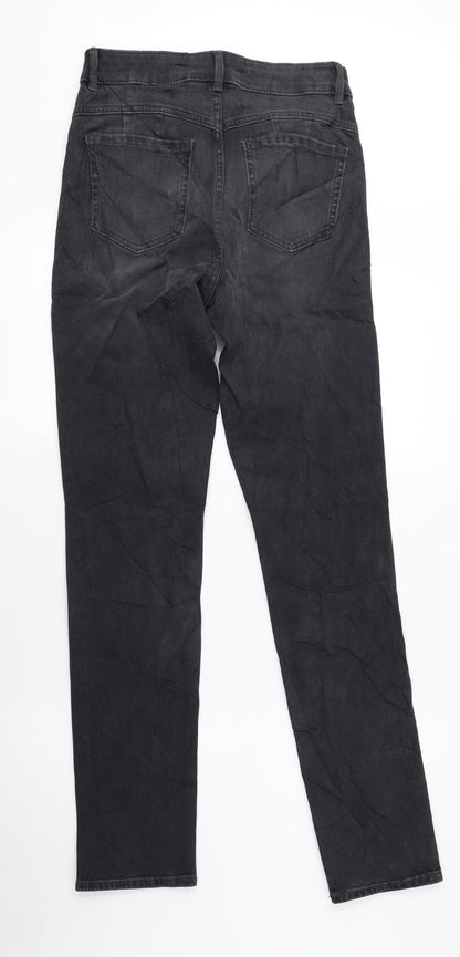 Womens UK Size 10 Marks and Spencer Regular Fit Skinny Grey Jeans