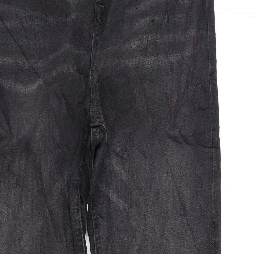 Womens UK Size 10 Marks and Spencer Regular Fit Skinny Grey Jeans