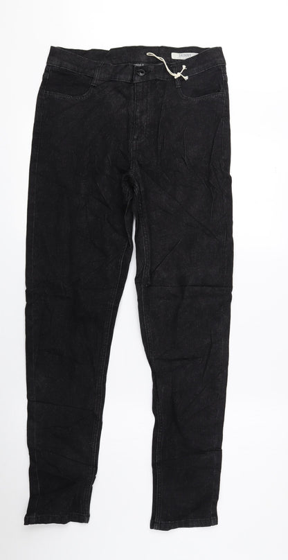 Womens UK Size 10 Marks and Spencer Regular Fit Skinny Black Jeans