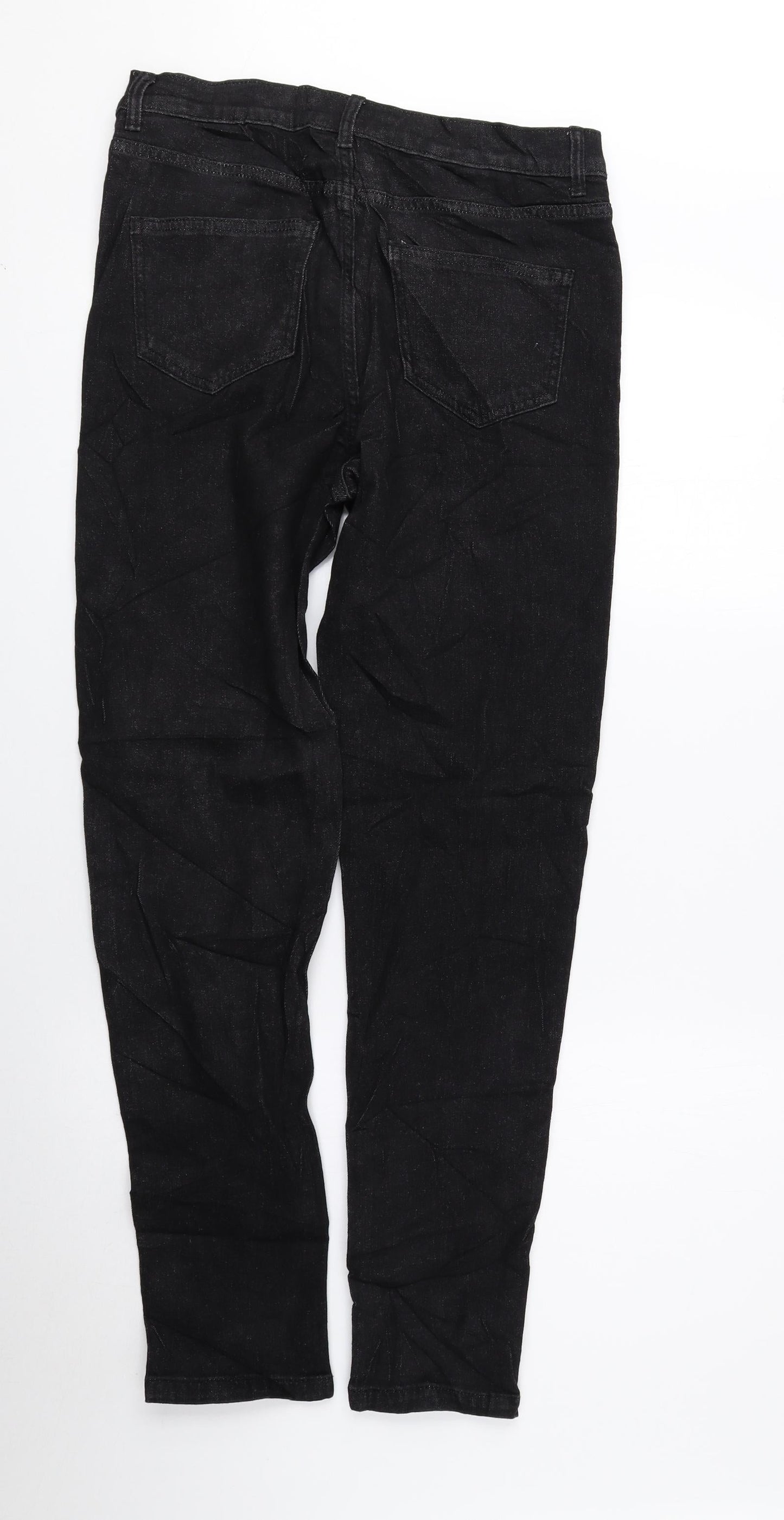 Womens UK Size 10 Marks and Spencer Regular Fit Skinny Black Jeans