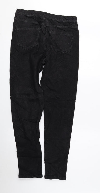 Womens UK Size 10 Marks and Spencer Regular Fit Skinny Black Jeans
