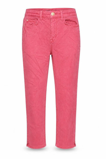 Womens UK Size 8 Marks and Spencer Regular Fit Cropped Red Jeans