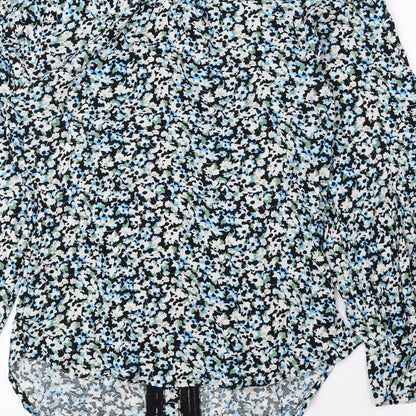 Womens UK Size 6 Marks and Spencer Multicoloured Basic Button-Up