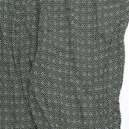 Womens UK Size 24 Marks and Spencer Regular Fit Bloomer Green Trousers