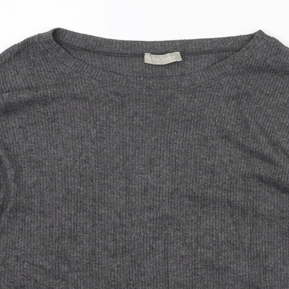 Womens UK Size M New Look Grey Pullover Jumper