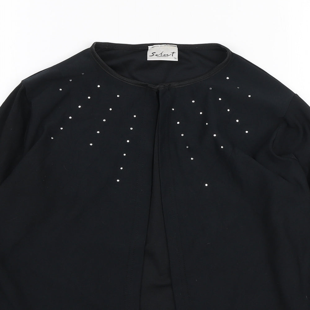 Womens UK Size 14 Select Black Jacket