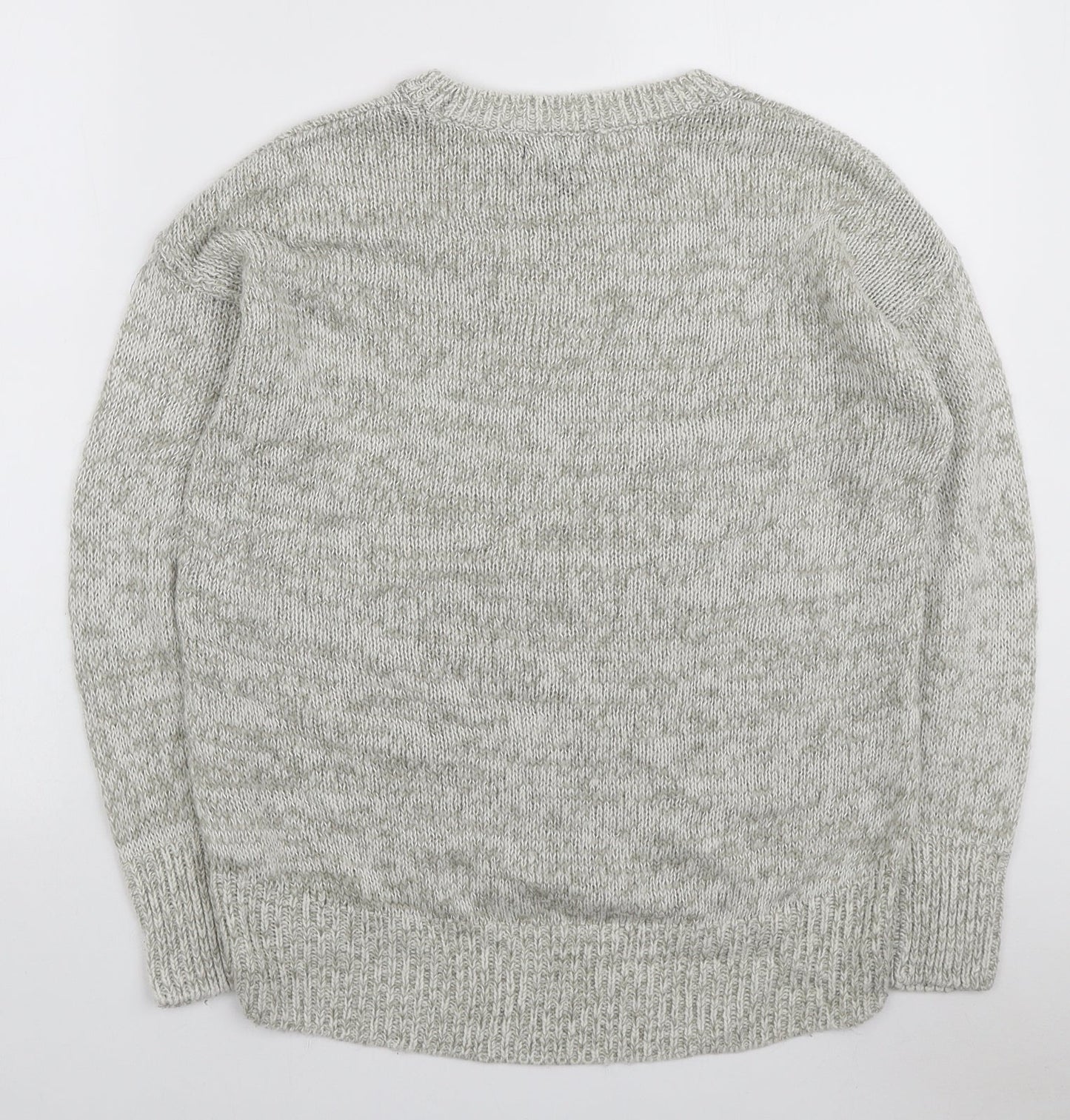 Womens UK Size S New Look Green Pullover Jumper