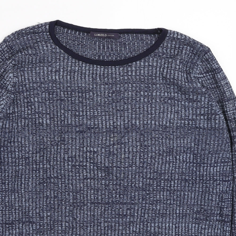 Womens UK Size 16 Marks and Spencer Blue Pullover Jumper
