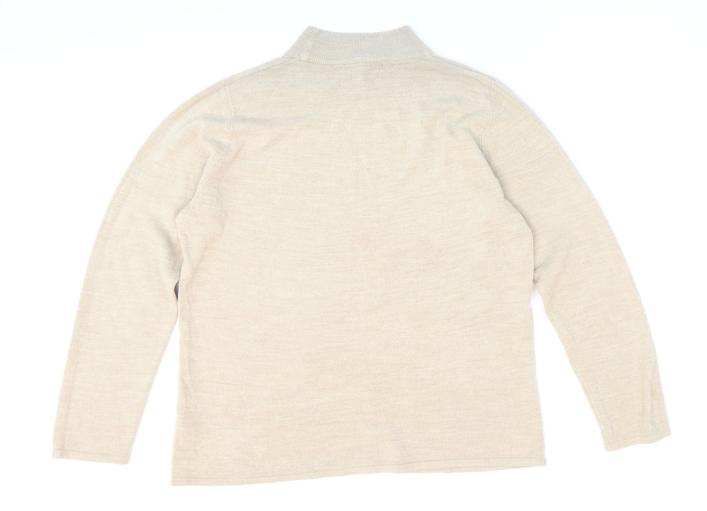 Womens UK Size M Bonmarché Beige Pullover Jumper