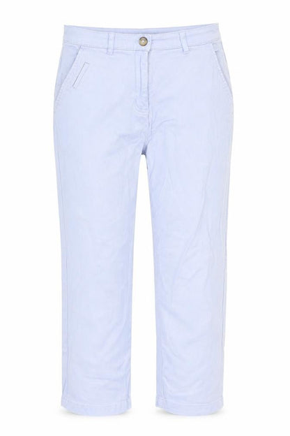 Capsule Womens Blue Cotton Cropped Jeans Size 8 L20 in Regular Zip