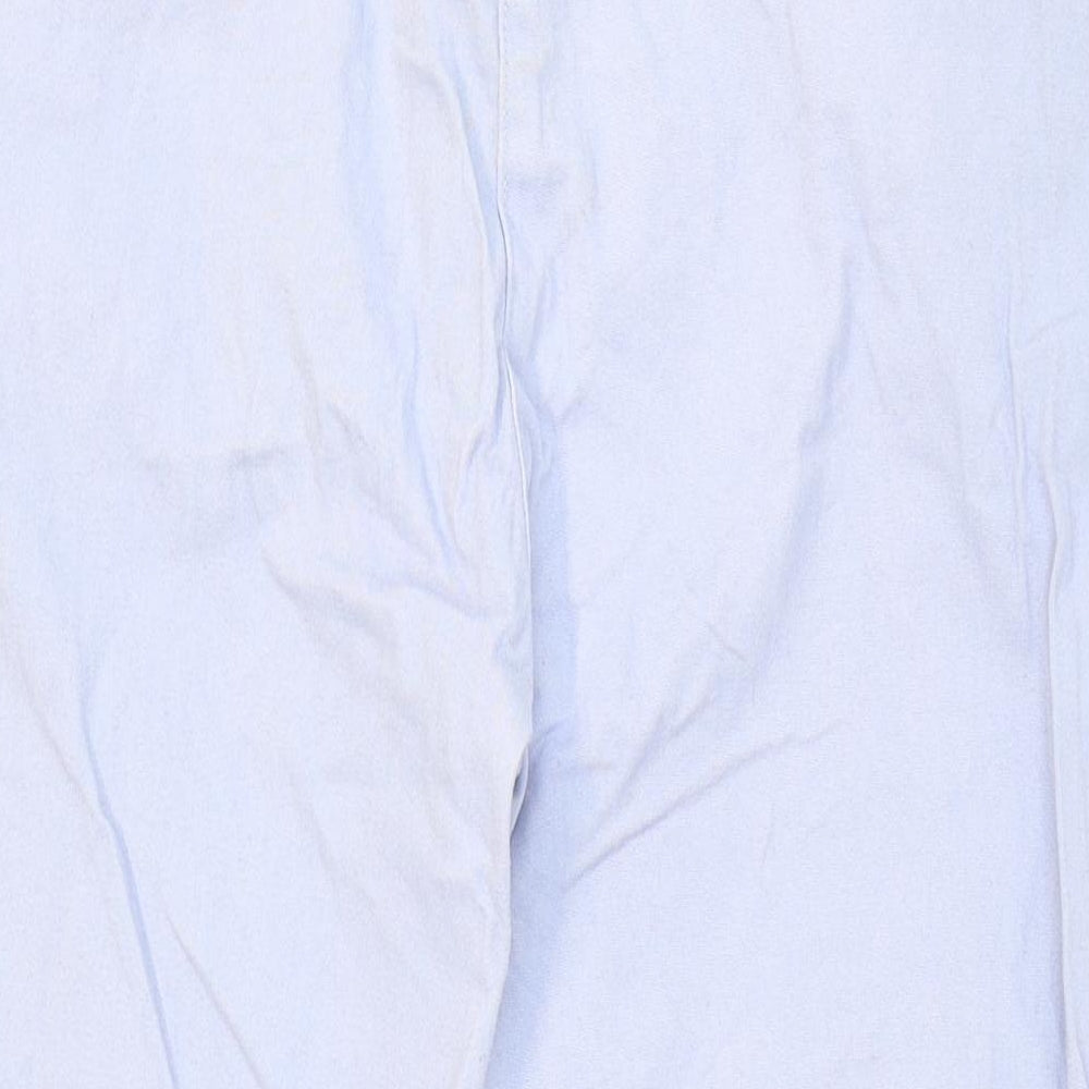 Capsule Womens Blue Cotton Cropped Jeans Size 8 L20 in Regular Zip