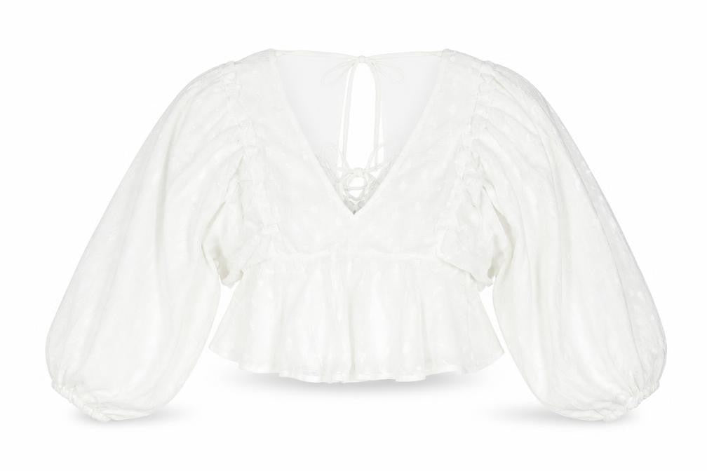 Womens UK Size 6 ASOS White Basic Blouse