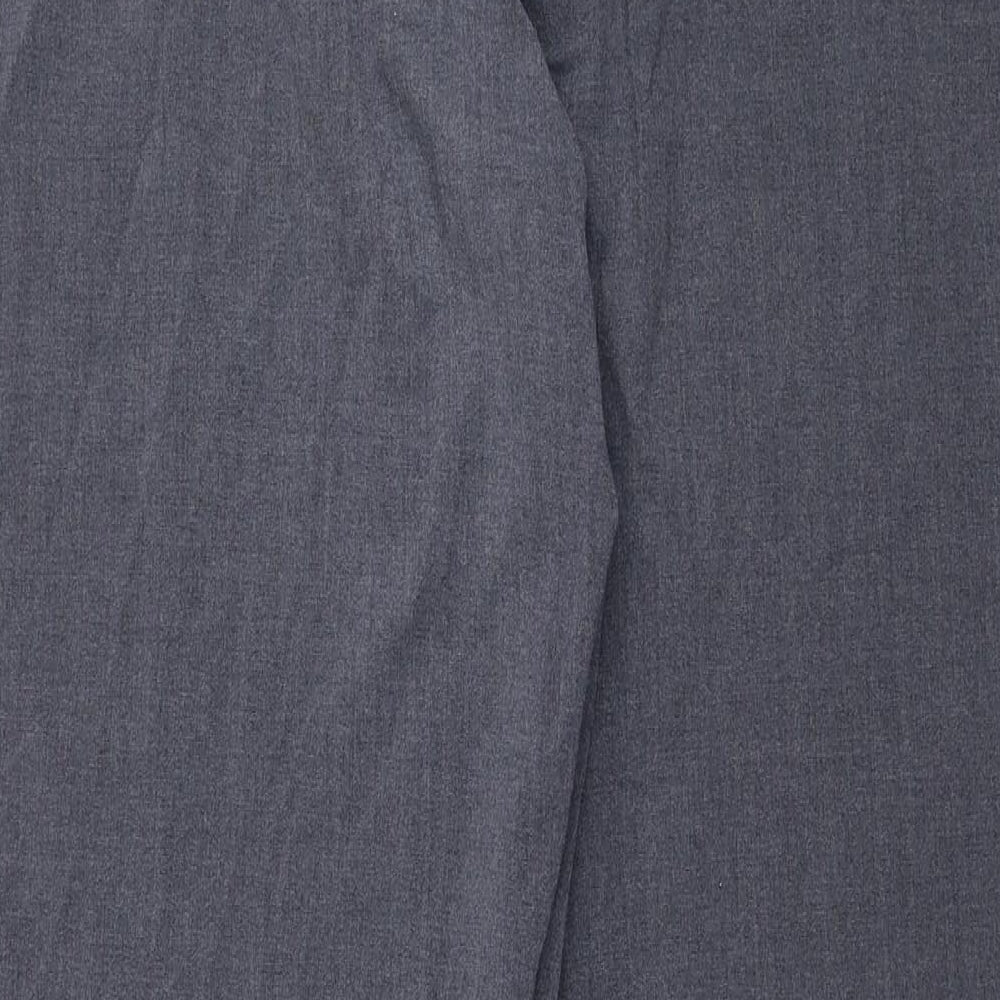 Autonomy Womens Grey Polyester Trousers Size 18 L28 in Regular