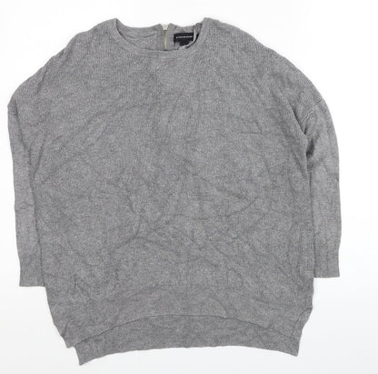 Womens UK Size 10 Atmosphere Grey Pullover Jumper