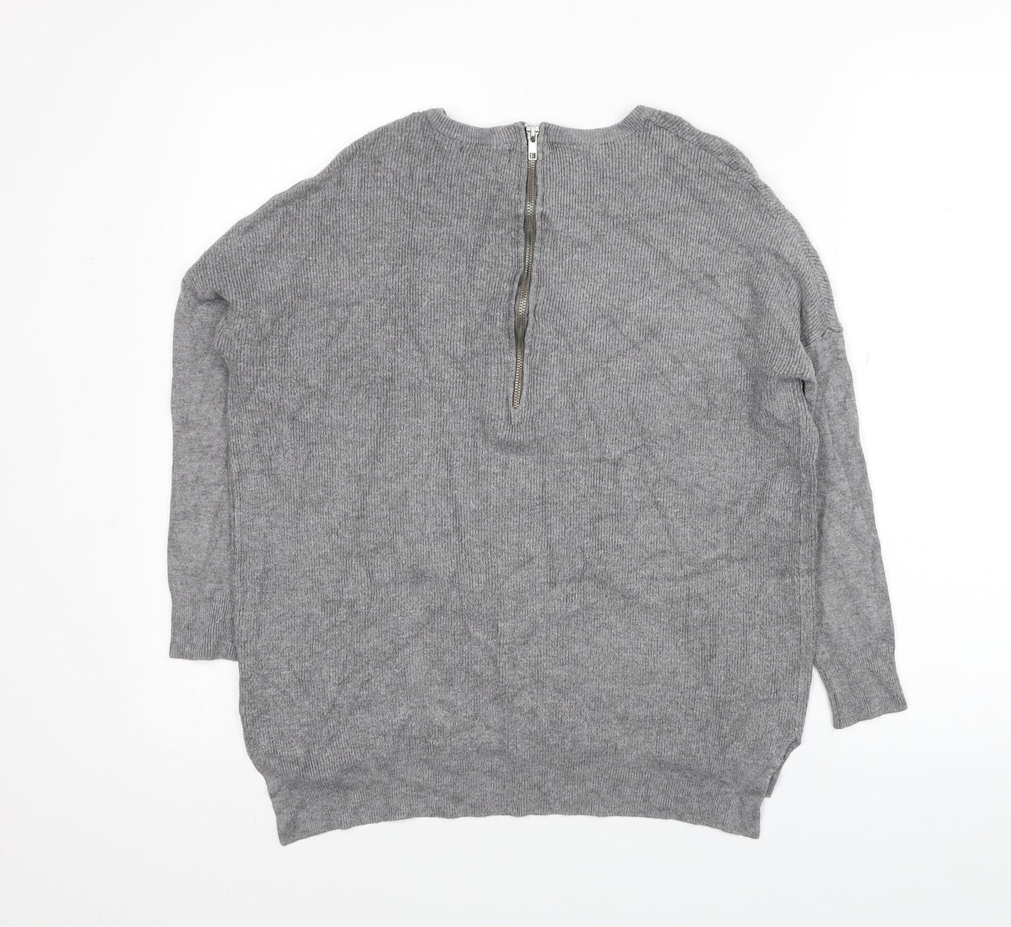 Womens UK Size 10 Atmosphere Grey Pullover Jumper