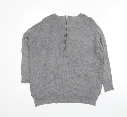 Womens UK Size 10 Atmosphere Grey Pullover Jumper
