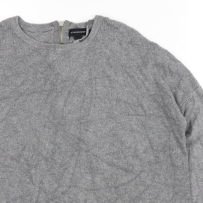 Womens UK Size 10 Atmosphere Grey Pullover Jumper