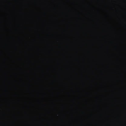 Papaya Womens Black Polyester Pullover Sweatshirt Size 12 Pullover
