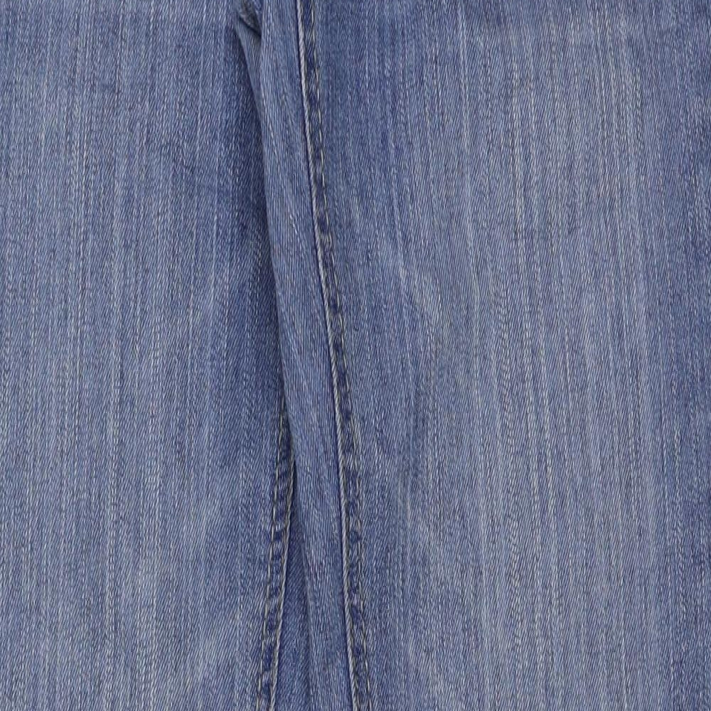 SO Womens Blue Cotton Skinny Jeans Size 30 in L31 in Regular Button