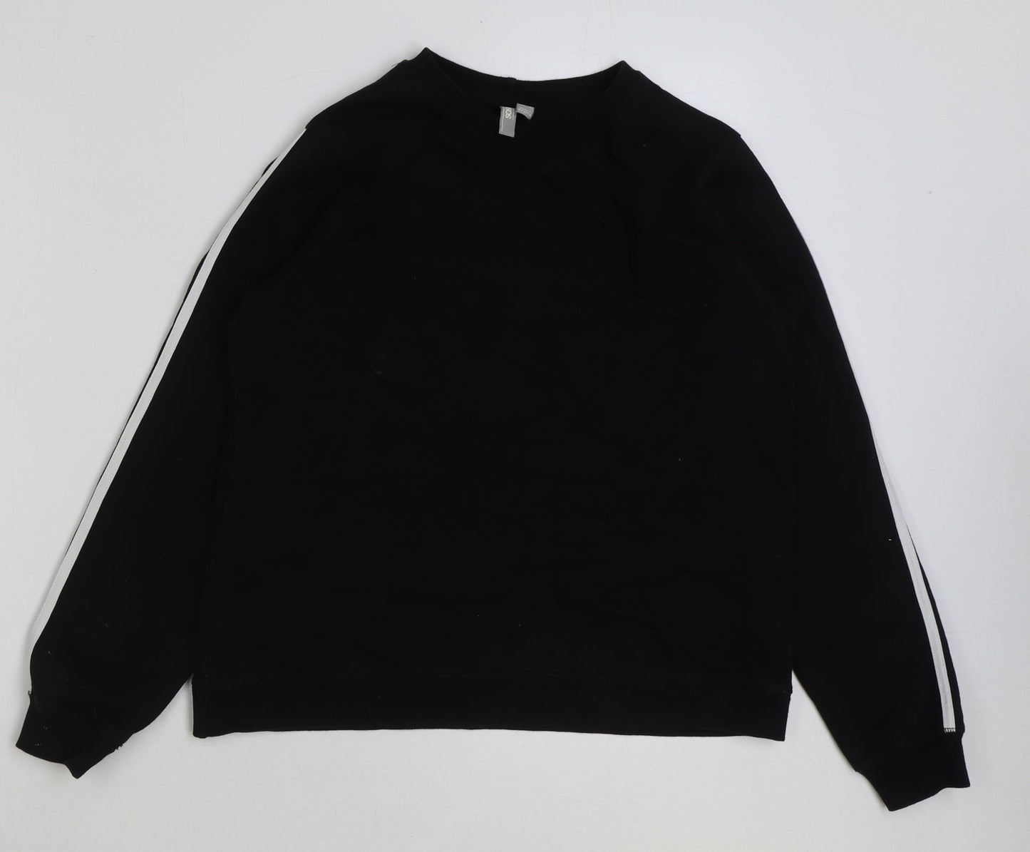 Womens UK Size 10 ASOS Black Pullover Sweatshirt